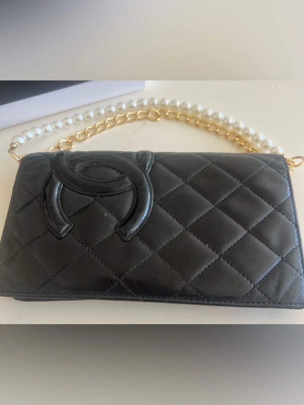 Chanel CAMBON Bifold wallet with Crossbody/Top Handle Chain